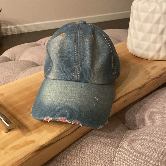 Denim hat - Picture 2 of 7